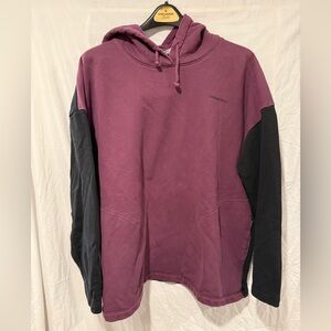 Outdoor Voices Oversized  Hoodie Sweatshirt Colorblock